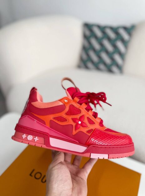 L.V.T. Skate Red Sneakers